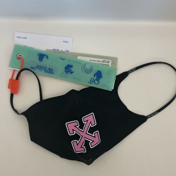 Off white L/XL Unisex Face Mask - Picture 4 of 8